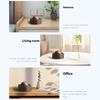 Elegant Wooden Aromas Ball Diffuser Handcrafted Solid Wood For Essential Oil No Electricity Need Home Car Decors