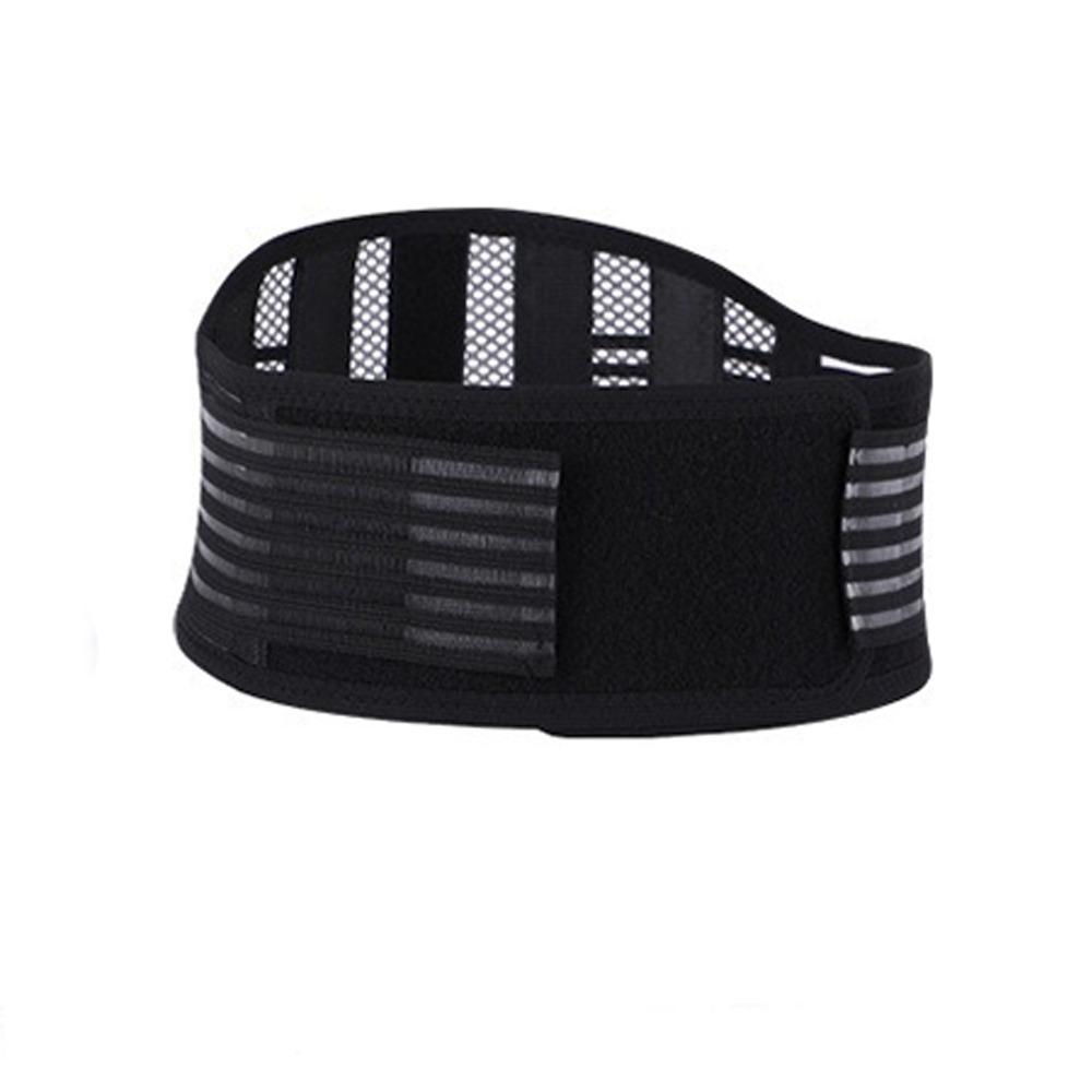 Anti Skid Mesh Lumbar Support Belt Adjustable Fitness Waist Protector Men
