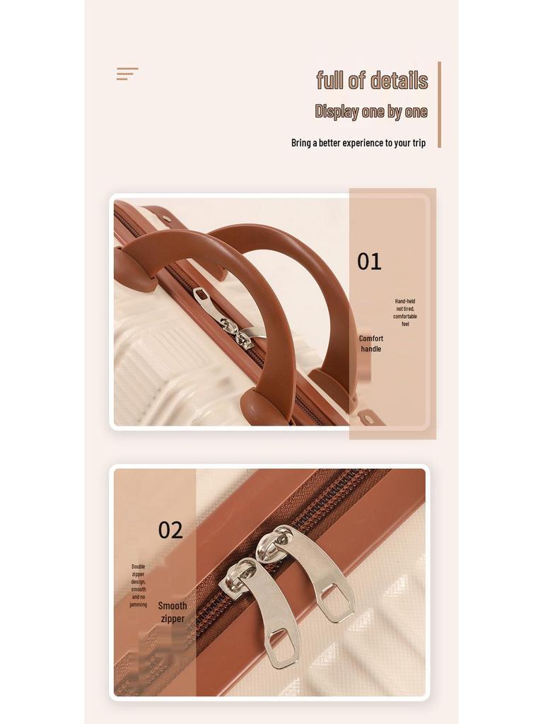 14-inch Mini Suitcase, 16-inch Carry-On, Custom Logo Makeup Case, Souvenir Box