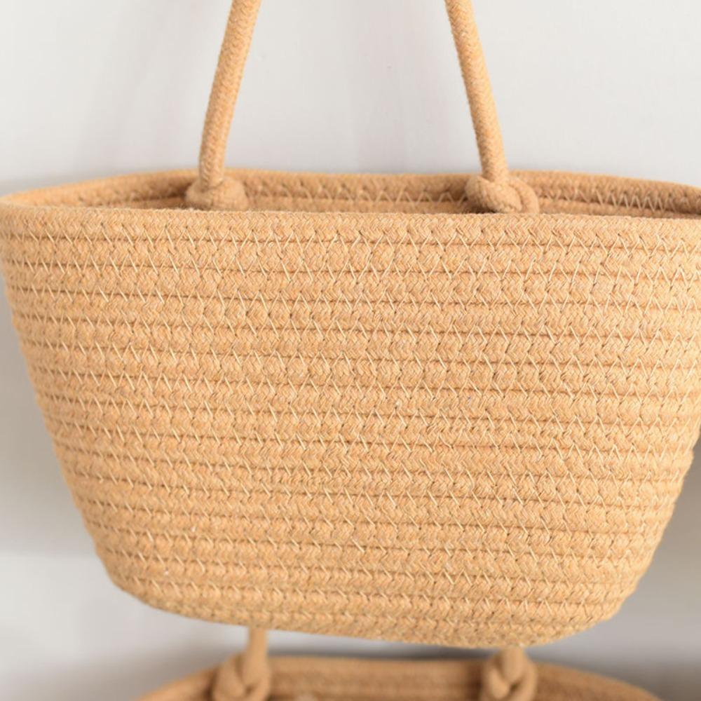 Mehrzweck Wandhängender Aufbewahrungskorb Handgewebte Tür-Aufbewahrungstasche Haushaltsdekoration