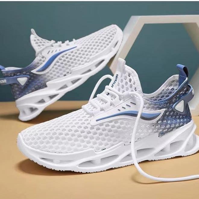 Sneaker Herren Sommer neu dicksohlige bequeme Mesh atmungsaktive Herrenschuhe Außenhandel Low-Top dünne Laufschuhe