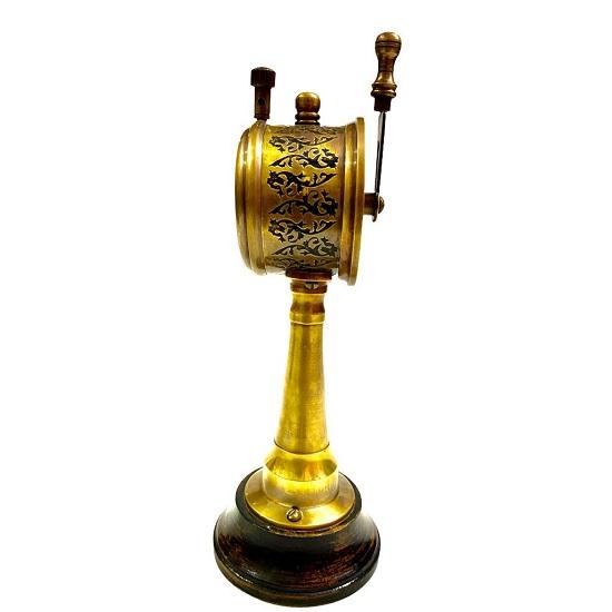 Nautisk håndlaget messing Maritime Ship Telegraph Ship Engine Sound Telegraph med klokke til hjemmet, kontorinnredning