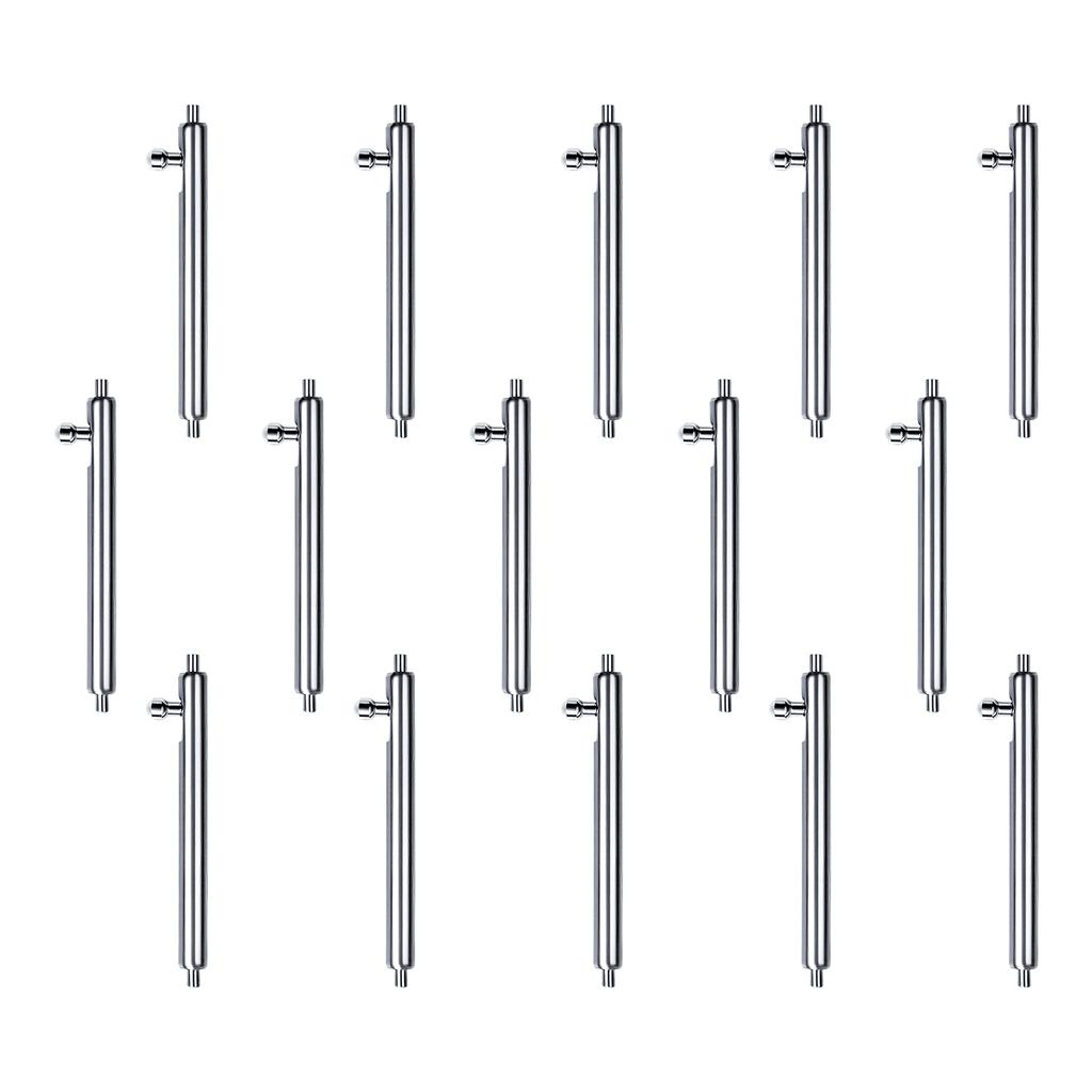 15Pcs Watch Strap Links Pins Connection Fixed Stainless Steel Ear Rod Watch Bolt Hand Repair Tool Set Accessories