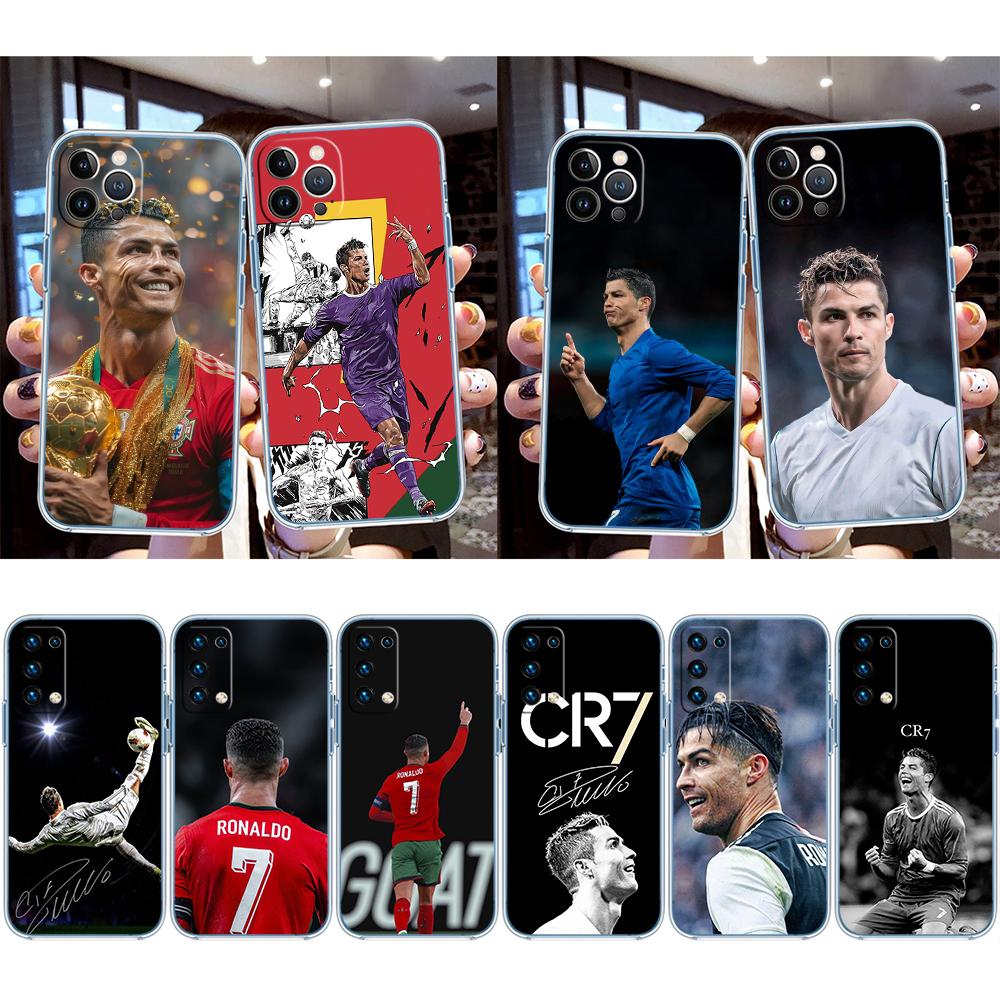 C-cr7 Transparente Handyhülle für Motorola Moto Edge 20 30 40 50 S30 Fusion Ultra Pro Neo Lite + G200 G23