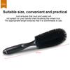 Wheel Cleaner Brush Car Wash Brush for Wheels Automotive Ergonomic Detailing Cleaning Exterior Wash Tool for RVs Motorcycles