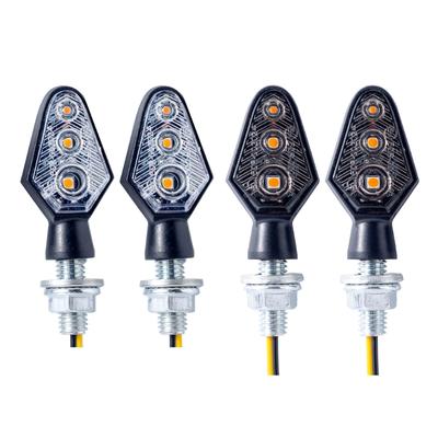 Hocheffiziente Motorrad-LED-Blinker Blinker Geringer Verbrauch 2835SMD 12V 1200LM IP67 Wasserdicht für ATVs