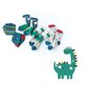 Cartoon Dinosaurier Kinder Socken Niedliche Herbst Winter Warme Mittelhohe Socken Für Kinder Jungen Mädchen Baumwollsocken Sokken