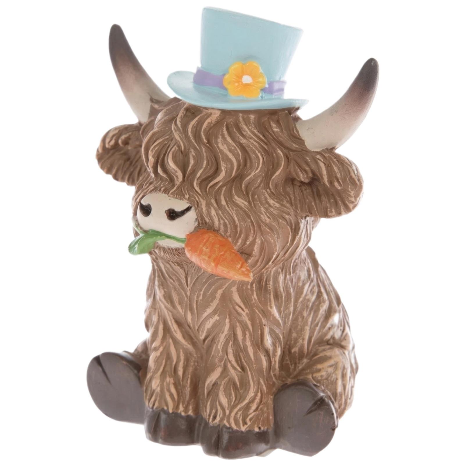 

Милая пасхальная фигурка коровы для дома, сада, рабочего стола. Подарок One Size