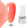 GELPOLISH Nail Art Set: Base, Top Coat, Transparent & White Gel Polishes