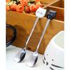 Kitchen Gadgets  1 Pc Cute Cartoon Cat Spoon Long Handle Spoons Flatware Drinking Tools