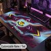 Custom Text Big Mousepad, Extended Desk Pad For Laptop Work GameBurnley Football