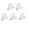 5/1Pcs IOS Metal Dustplugs For iPhone 12 13 14 Pro Max XR XS X 6 7 8 Plus Charging Port Dust Plug Protector Anti-Dirt Stopper