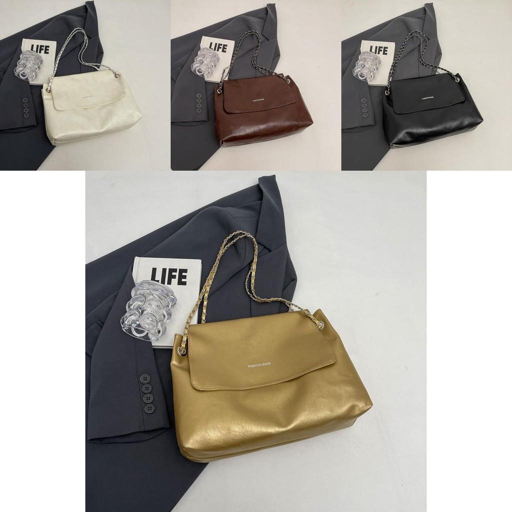 Stylish Large Capacity Women's Underarm Shoulder Tote Bag For College And Commuting