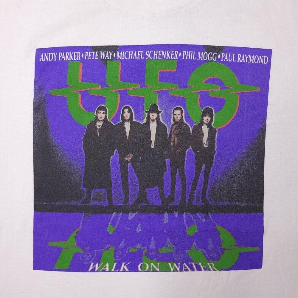 1995 UFO Walk on Water World Tour Band Shirt White All Size Shirt AG1519 Unisex T-Shirt XXL