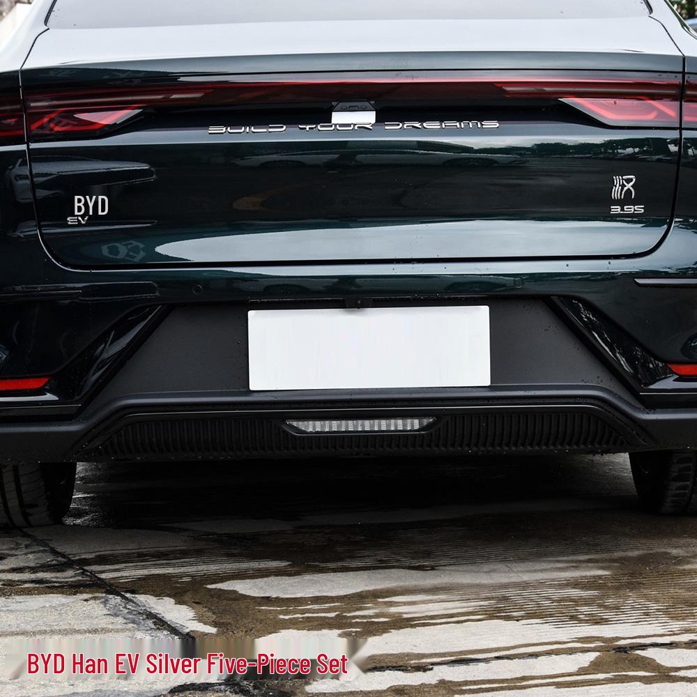 BYD Han Rear Emblem Sticker for EV DMI 3.7S Blacked-Out Warrior Trunk Modification