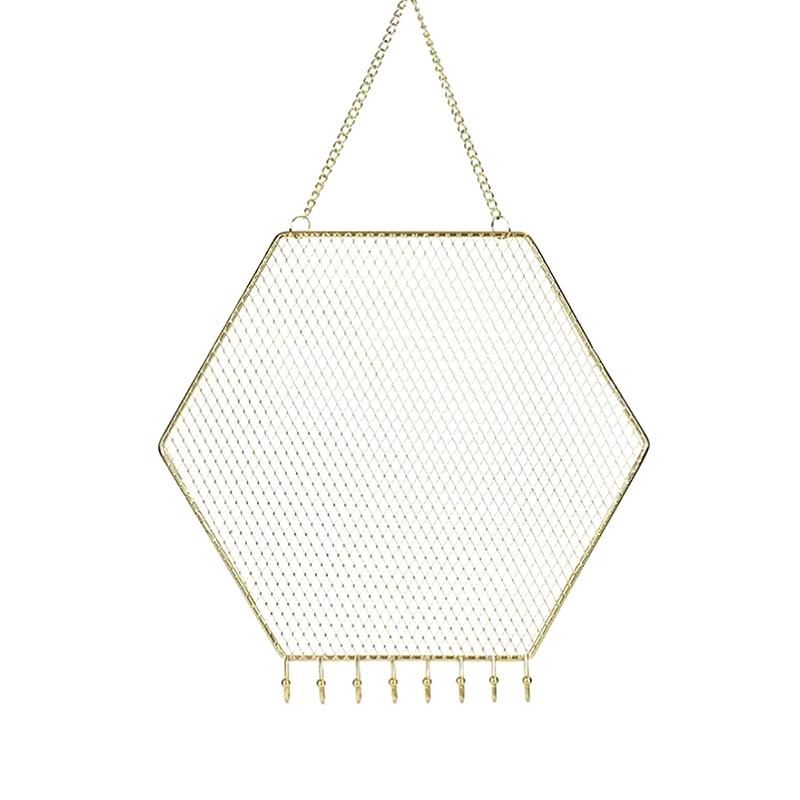 Multifunction Earring Wall Holder Bracelet Display Storage Rack Wall Mounted Earring Stud Holder Decor