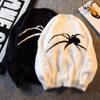Long Sleeve Spider Sweater Men Plush Pullovers Women Y2k Retro Streetwear Knitwear  Women