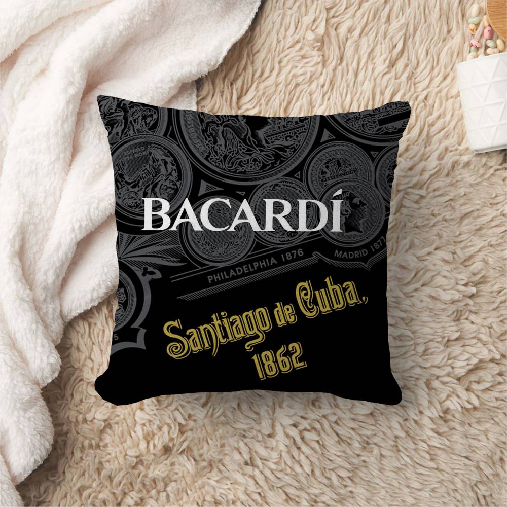 B-Bacardi Rum Vampire Bat Lucky Dragon pillow cover sofa cushion cover home room decoration children gift