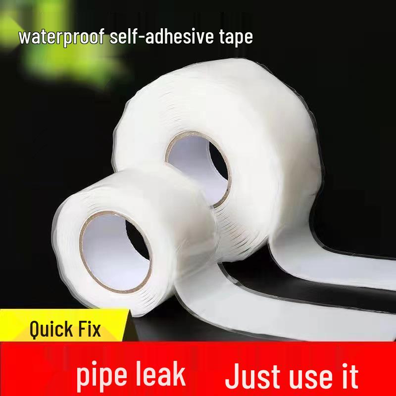 Silicone Self-Adhesive High-Voltage, High-Temp Leak-Proof Insulating Repair Tape for Pipes