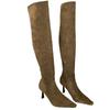 Wear More Than One Boot~ Elastic Velvet High-heeled Thin Boots Over the Knee Long Boots Women's Pointed Thick-heeled French Elastic Boots Short Boots