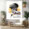 Mbapp Style Wall Decor Tapestry Art For Pet Memorial Birthdaywedding Party Backdrop Family Gift