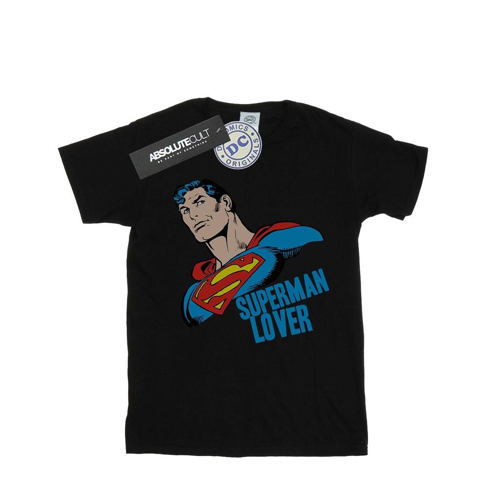 DC Comics Mens Superman Lover T-Shirt