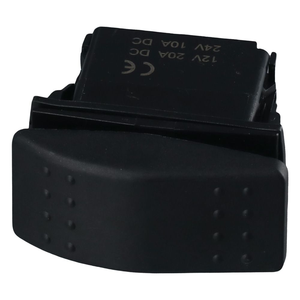 Marine Rocker Switch, 12V Waterproof Toggle Switch 12 Volt 20A SPST 6 Pin 3 Position ON/Off/ON Heavy Duty for Boat ATV RZR RV