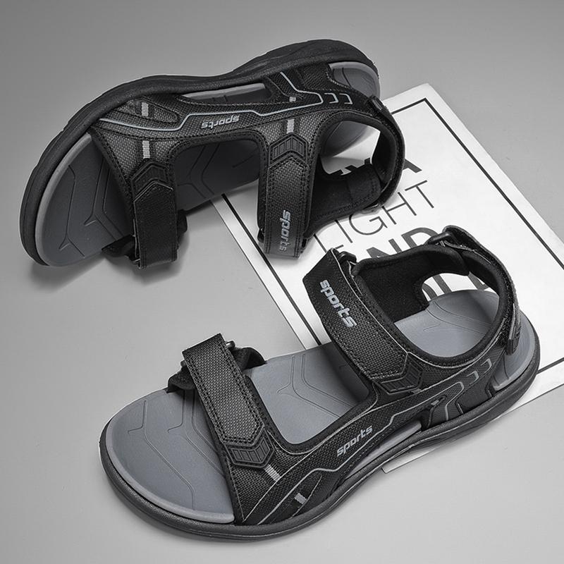 Men's Open-Toe Athletic Hiking Sandals Breathable Outdoor Beach Water Shoes for Summer Walking Non Slip