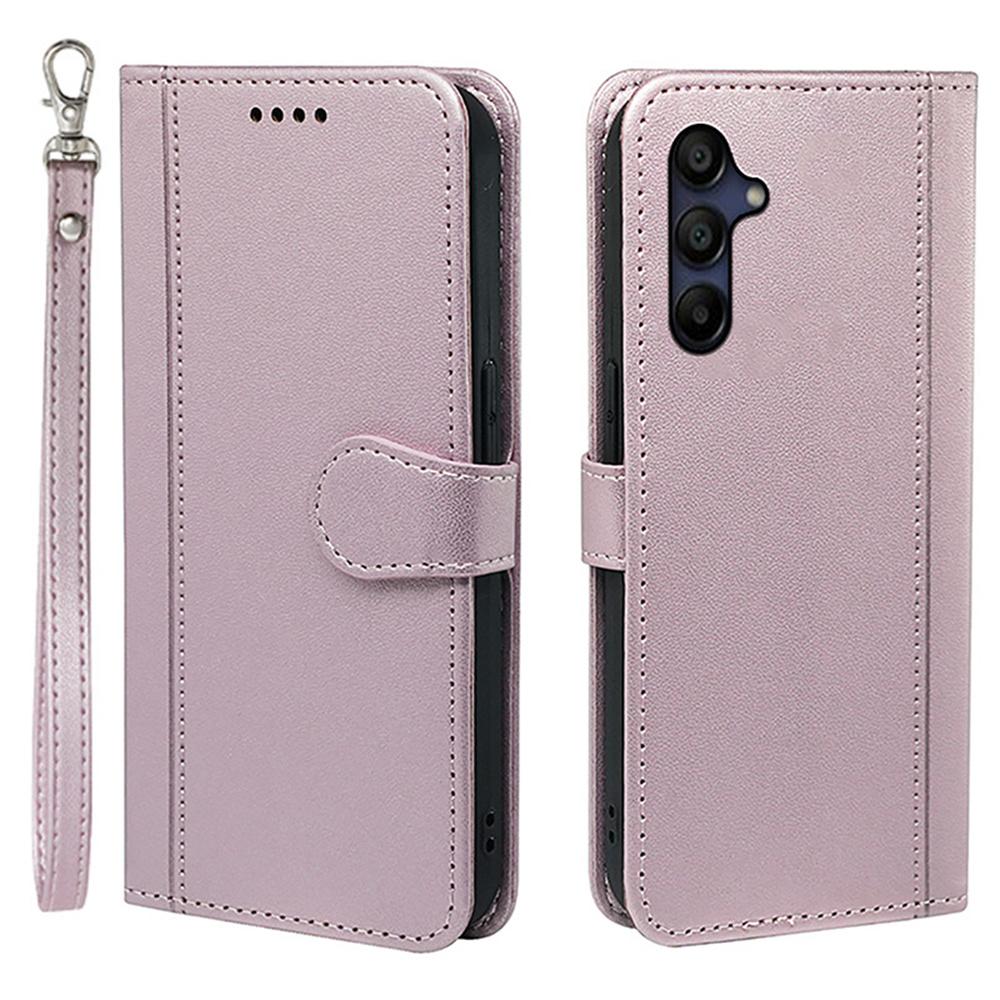 For Samsung Galaxy A26 5G Wallet Case Magnetic Snap Leather Phone Cover with Strap