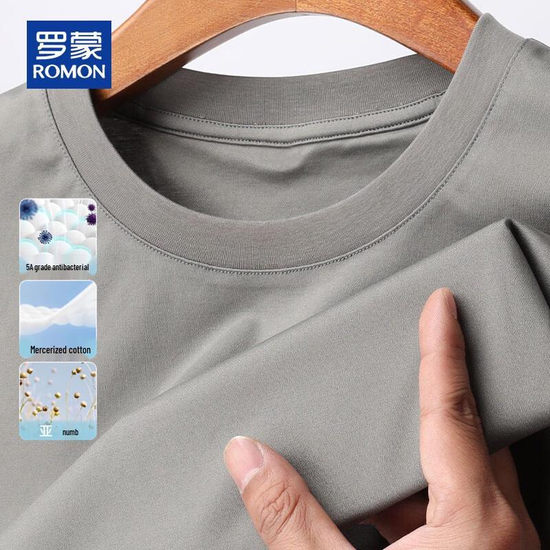 ROMON Men's Summer Antibacterial Cooling T-Shirt