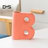 Ceramic Letter Vase Tabletop Ornamental Flower Holder Minimalist Style Solid Color Vase for Home Decor Living Room Dining Room