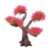 Aquarium Plant Ornament Simulation Artificial Beautiful Landscape Fish   Decoration Pink