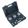 Hydraulic Pressure Test Kit 3 Gauge 6 Coupling 3 Hose Portable Hydraulic Pressure Test Box for Industrial Device