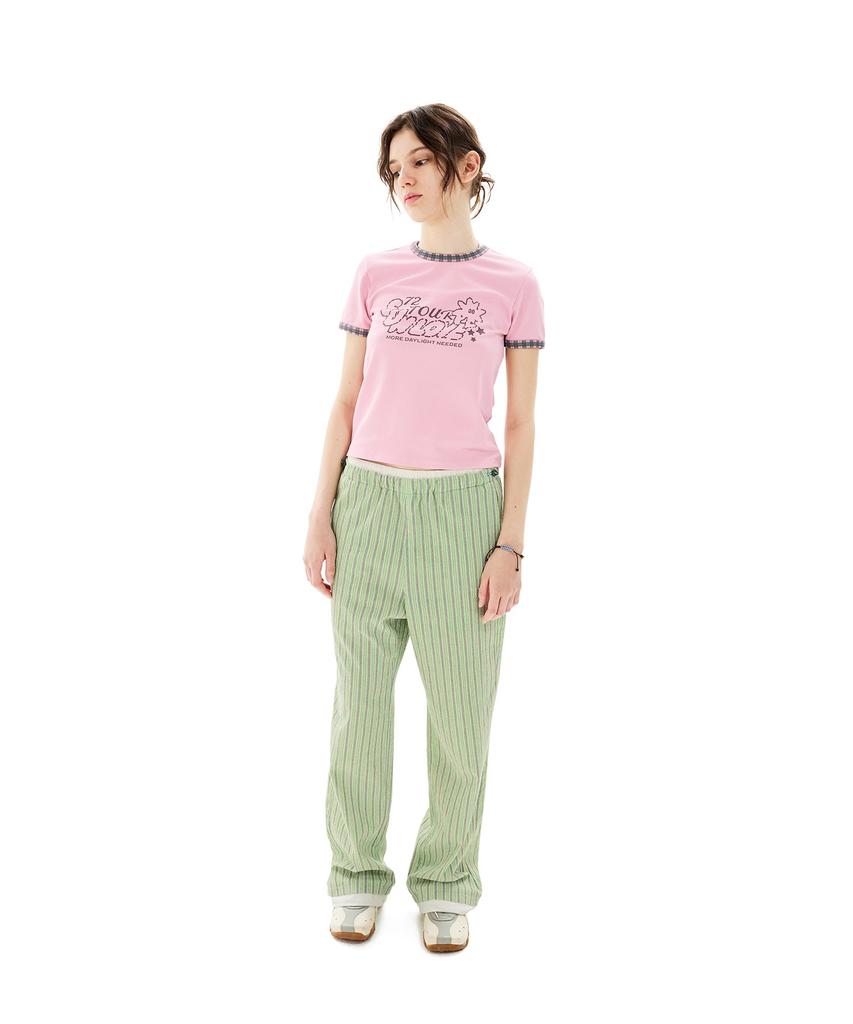 Sseonleobeutueo W 72 Tour Ringer Tee Pink