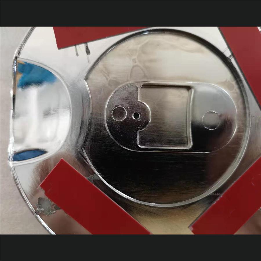 Chrome Plating Fuel Gas Tank Door Cover Cap ABS×1 For 2004-2008 Ford F150 Triple
