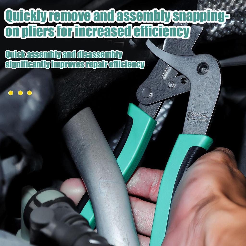 Car Clip Pliers Automotive Clip Pliers Disassembly Tools Anti-Slip Remover with 6Inch 8Inch Pry Puller for Auto Parts Garage