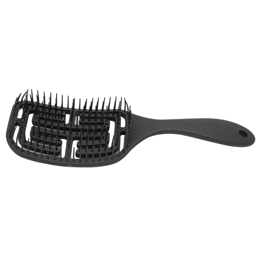 Unisex-Haarbürste zum Entwirren, langes, kurzes, lockiges Haar, Kopfhaut-Massagekamm, Haar-Styling-Bürste