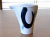 Liquor Tokkuri Ochoko Arita 1 sake 2 flat cups made in Japan set, set, ware, bottle, set, Ryumon, ceramic,