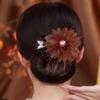 Camellia Black Butterfly Hair Bun Maker - Versatile Douyin-Style Twist Clip for Women