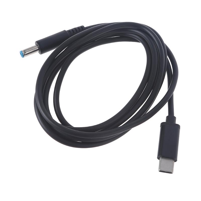 Computer Accessories 1.5M Type-C PD Charging Wire 4.5x3.0mm for DC Plug Converter for HP-Laptop