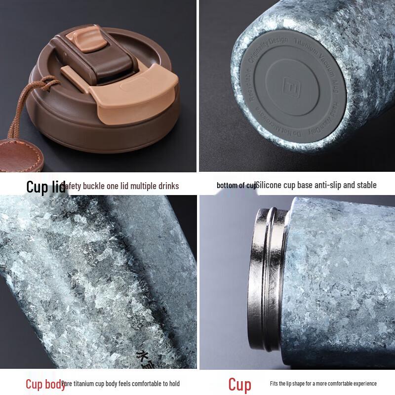 Shui Yisheng Pure Titanium Antibacterial Insulated Travel Mug