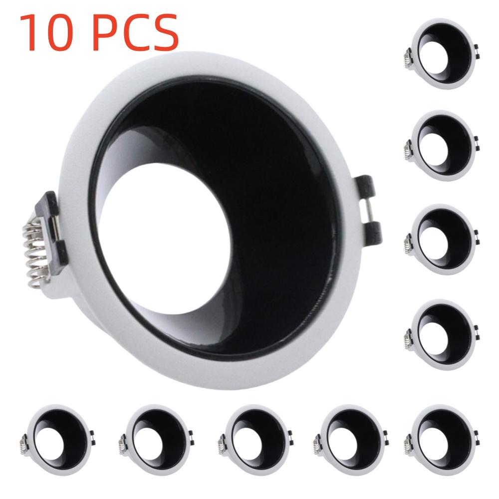 2/10 PCS Recessed Downlight Spot Light Fixture Ceiling Led Downlight Frame For Ceiling Led Lamp Indoor Lighting