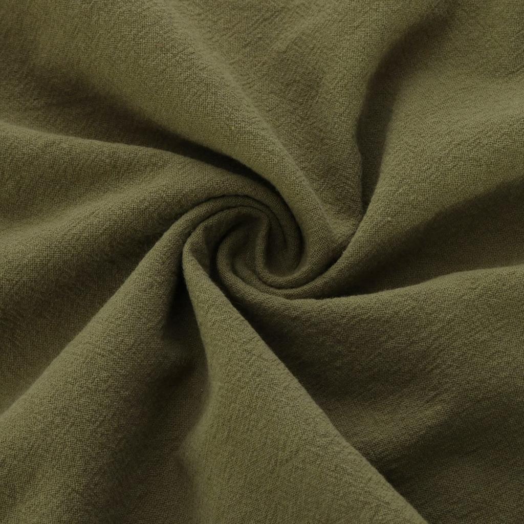 Women's 2-Piece Cotton Linen Solid Color Sleeveless High Waist Wide Leg Shorts With Pockets Set