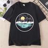 Nature Lover T-Shirt Mountain Lake Graphic Tee Men Women Outdoor Tshirt Cotton Short Sleeve Summer Casual T Shirt Clothes