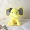Peluche Morbido Elefante 25cm/9.84in - Giocattolo di Peluche Carino Soffice Colorato (Più colori: Rosa/Blu/Viola/Arcobaleno) - Partire