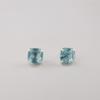 Sky Blue Topaz Gemstone 925 Sterling Silver Handmade Jewelry Pretty Studs Earring 1" Gift For Women EE-181-9