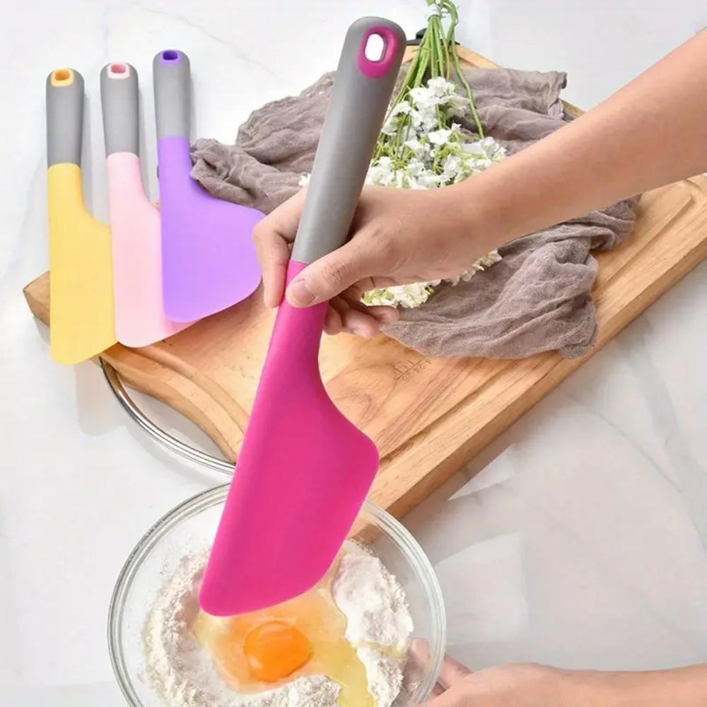 Omelette Spatula, Kitchen Blender, Silicone, Flip and Fold Omelette Blender, Kitchen Omelette Pancake Crepe