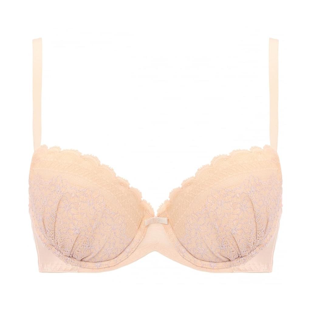 (AMOSTYLE) AMOSTYLE Dream Bra Light Bra & Panty Set Daisy Shower 1193 (Shell) F70M size