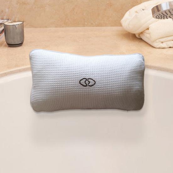 Oreiller de bain doux, confortable, léger, ergonomique, lavable, pour baignoire SPA, pour la maison