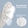 1 Pairs High Elasticity Latex Sport Insoles Soft Shoe Pads Arch Support Orthotic Insoles Breathable Deodorant Shock Absorption Cushion